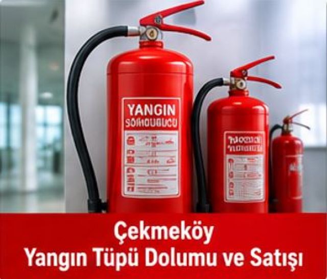 Çekmeköy Yangın Tüpü Dolumu ve Satışı